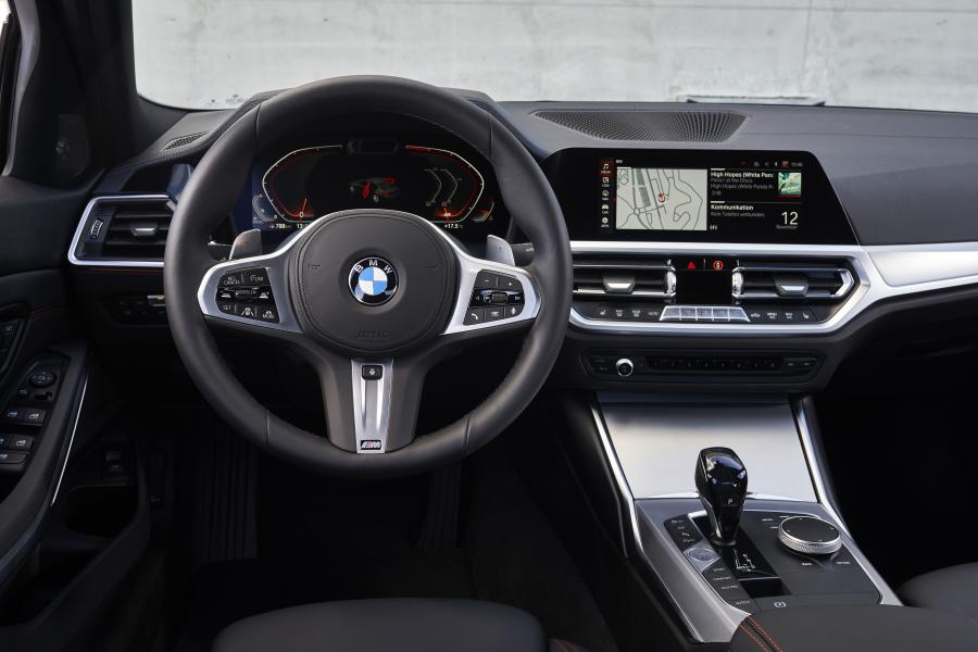 Панель приборов BMW 320d Sport Line (G20) 2019 года  (WW) (фото 177 из 311)